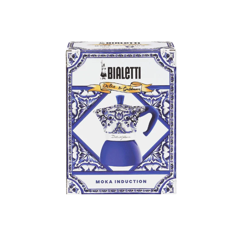 Bialetti Dolce & Gabbana Moka Induction - Mediterranean Blue