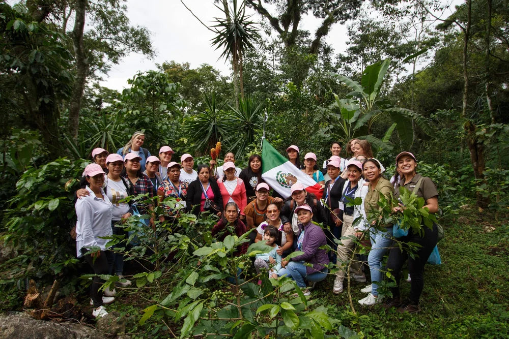 Group photo of participants at the Women's Coffee Summit.