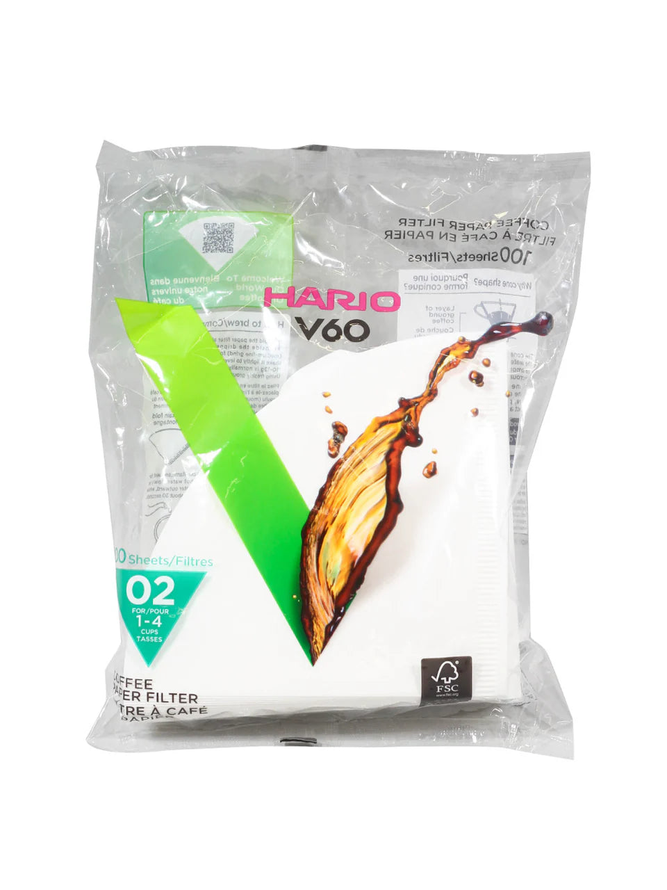 Hario V60-02 Filters (White)