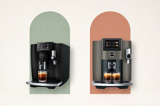 Jura E8 vs S8: The Same Coffee, and the S8 Adds a Touchscreen and Hot Milk