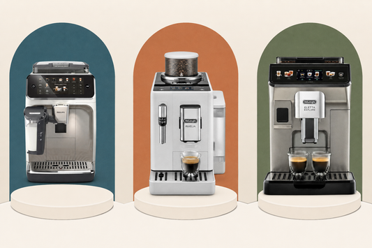 De'Longhi Rivelia vs Philips 5500 vs Eletta Explore: 2026 Super-Automatic Comparison