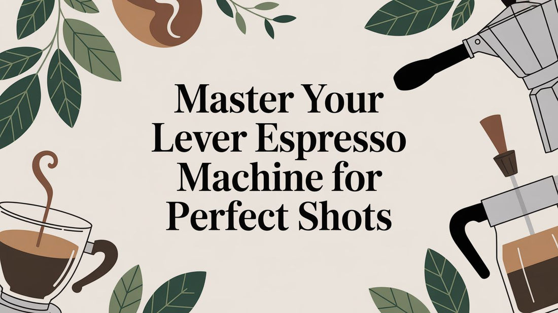 Master Your Lever Espresso Machine for Perfect Shots