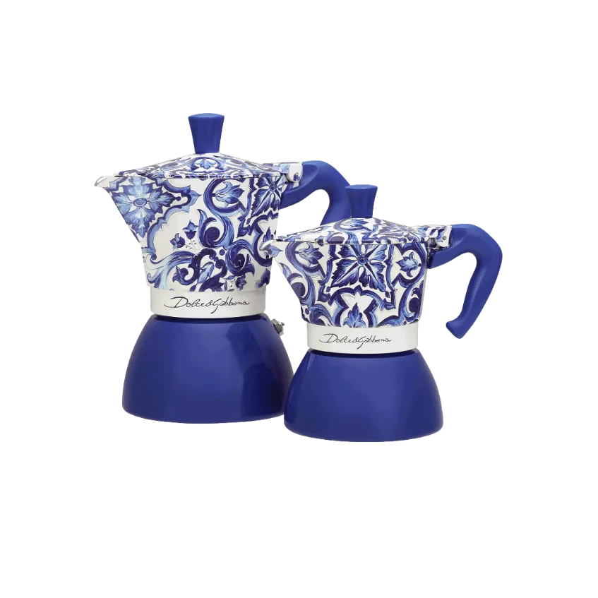 Bialetti Dolce & Gabbana Moka Induction - Mediterranean Blue