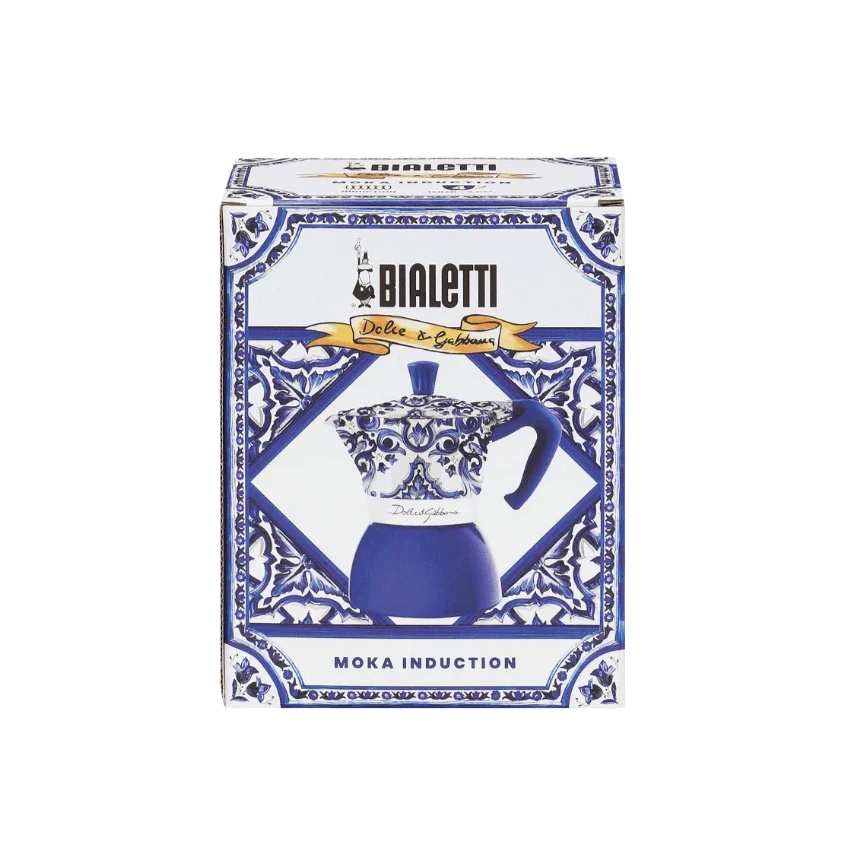 Bialetti Dolce & Gabbana Moka Induction - Mediterranean Blue