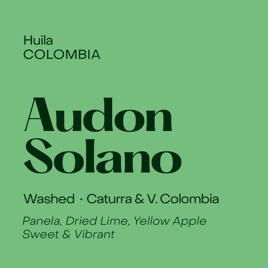 Colombia Audon Solano, Washed Caturra & V. Colombia
