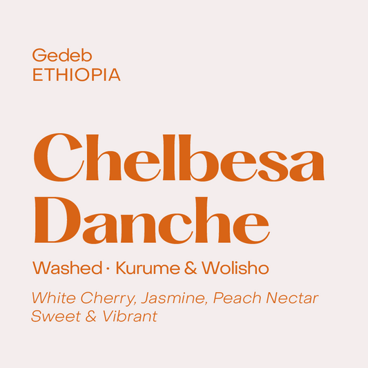 Ethiopia Chelbesa Danche, Washed Kurume & Wolisho