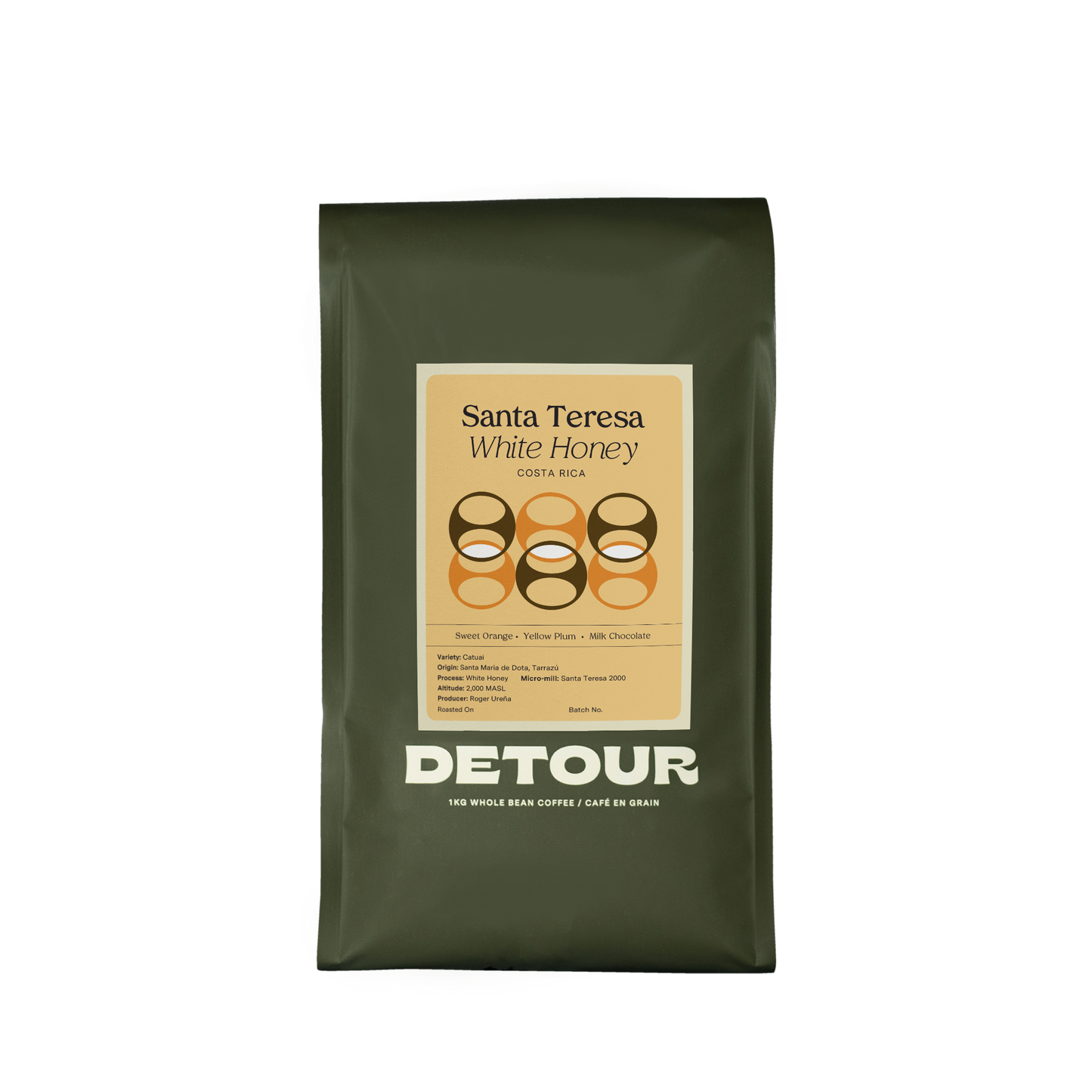 Costa Rica Santa Teresa White Honey