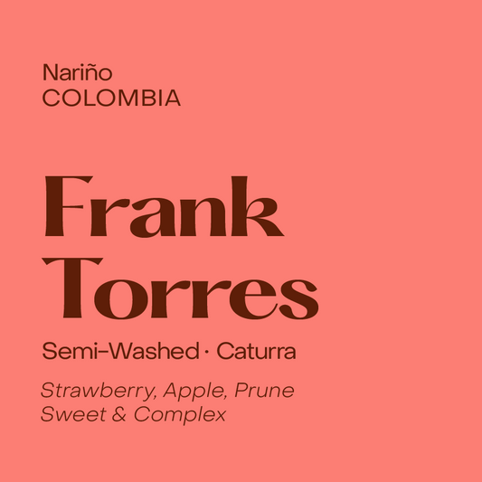 Colombia Frank Torres, Semi-Washed Caturra