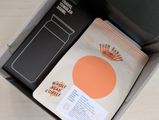 Specialty Coffee + Tumbler Gift Box
