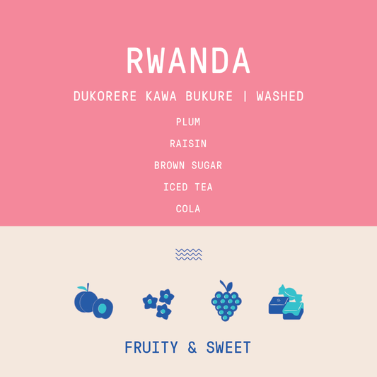Rwanda - Dukorere Kawa Bukure Lot 5 | Washed