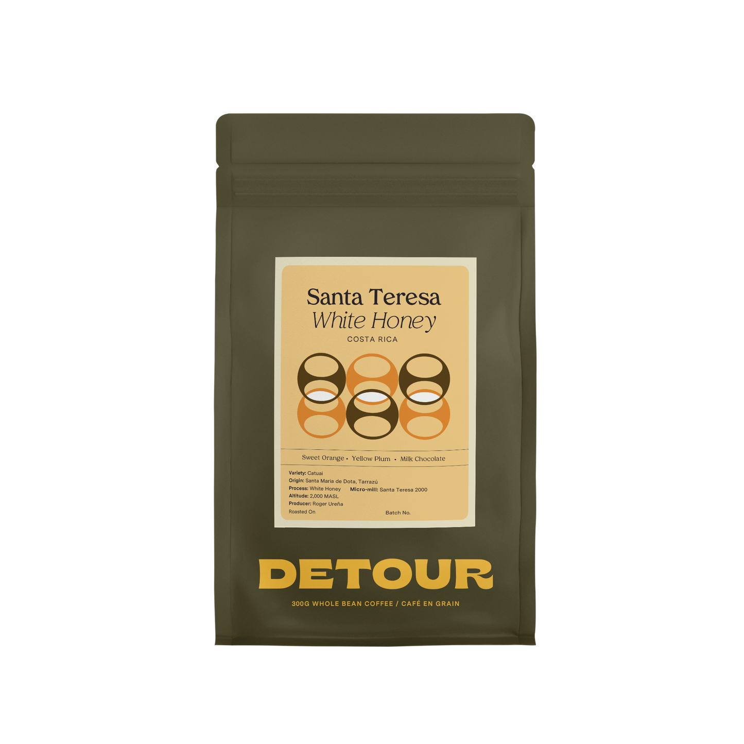 Costa Rica Santa Teresa White Honey