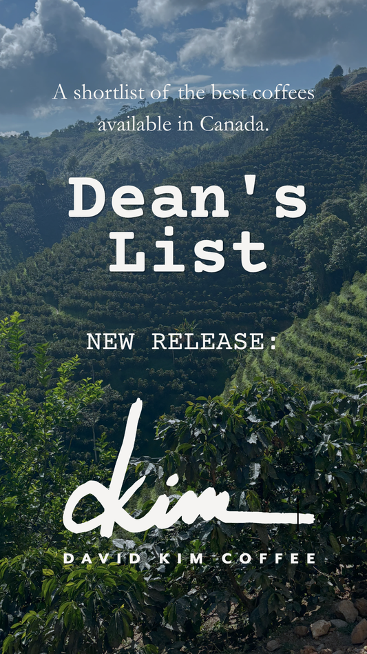 Dean's List Vol. I — David Kim Coffee