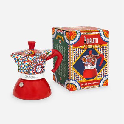 Bialetti Dolce & Gabbana Moka Induction - Multicolour