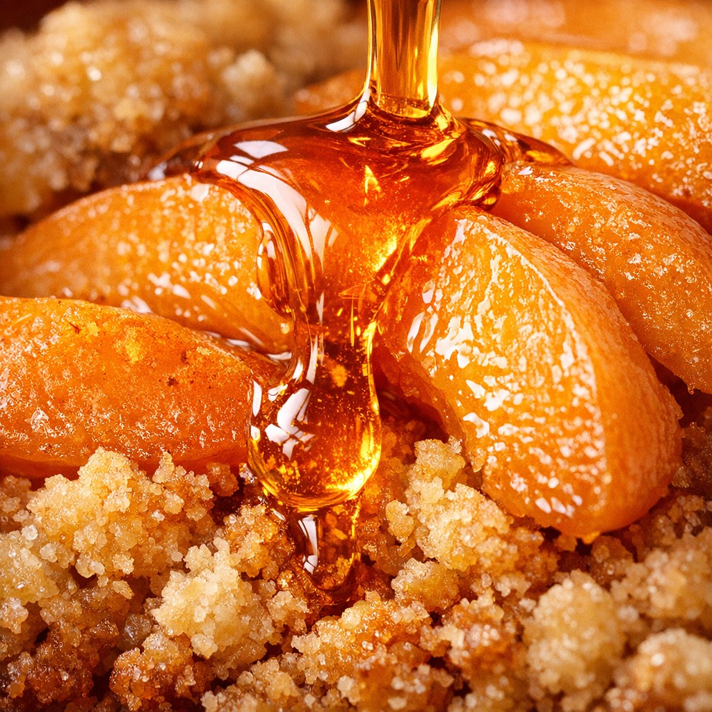 Tasting notes: apple crumble, apricot and honey