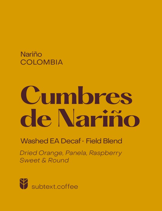 Cumbres de Nariño EA Decaf